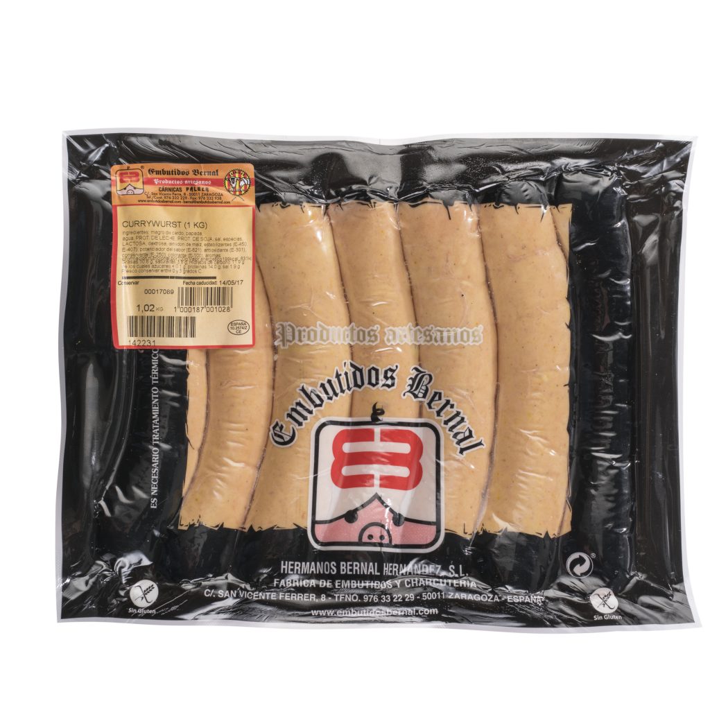 Salchichas de Curry - EmbutidosBernal